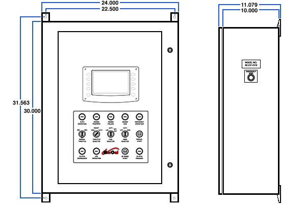 S800 dimensions