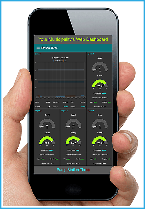 monitor engines on your smartphone